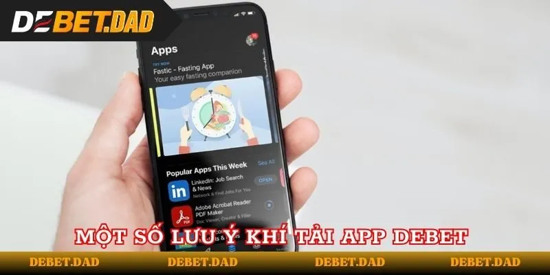 Một số lưu ý quan trọng cần nhớ trong quá trình tải Debet Một số lưu ý quan trọng cần nhớ trong quá trình tải Debet