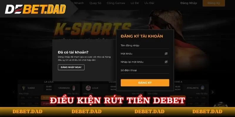 Điều kiện nhận tiền Debet hội viên cần nắm rõ